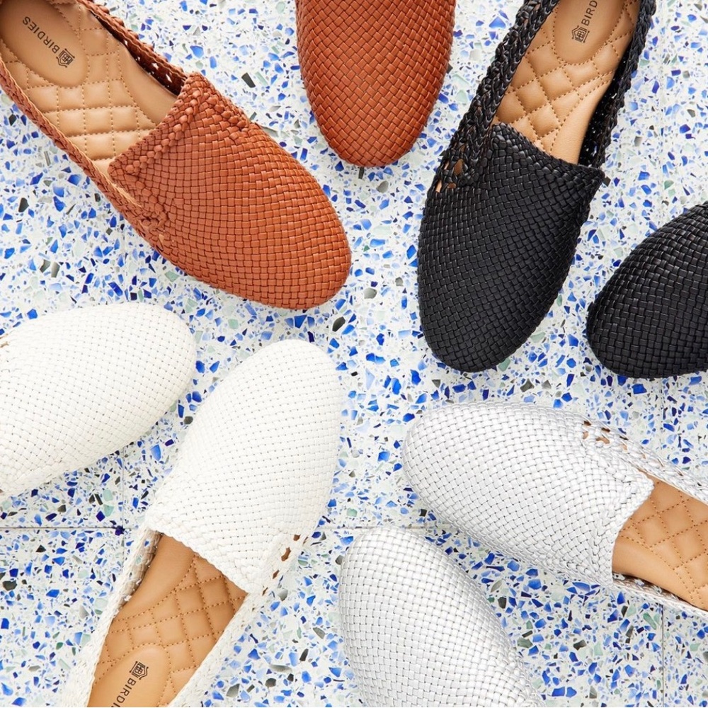 Birdies Brown Woven Flats - Picture 3 of 4